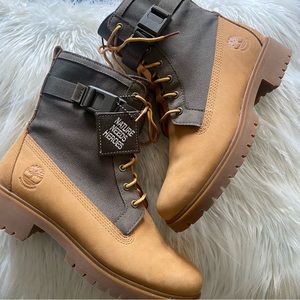 Timberland **Limited Edition** Womens Jayne Rebotl Waterproof Boots Wheat/Nubuck